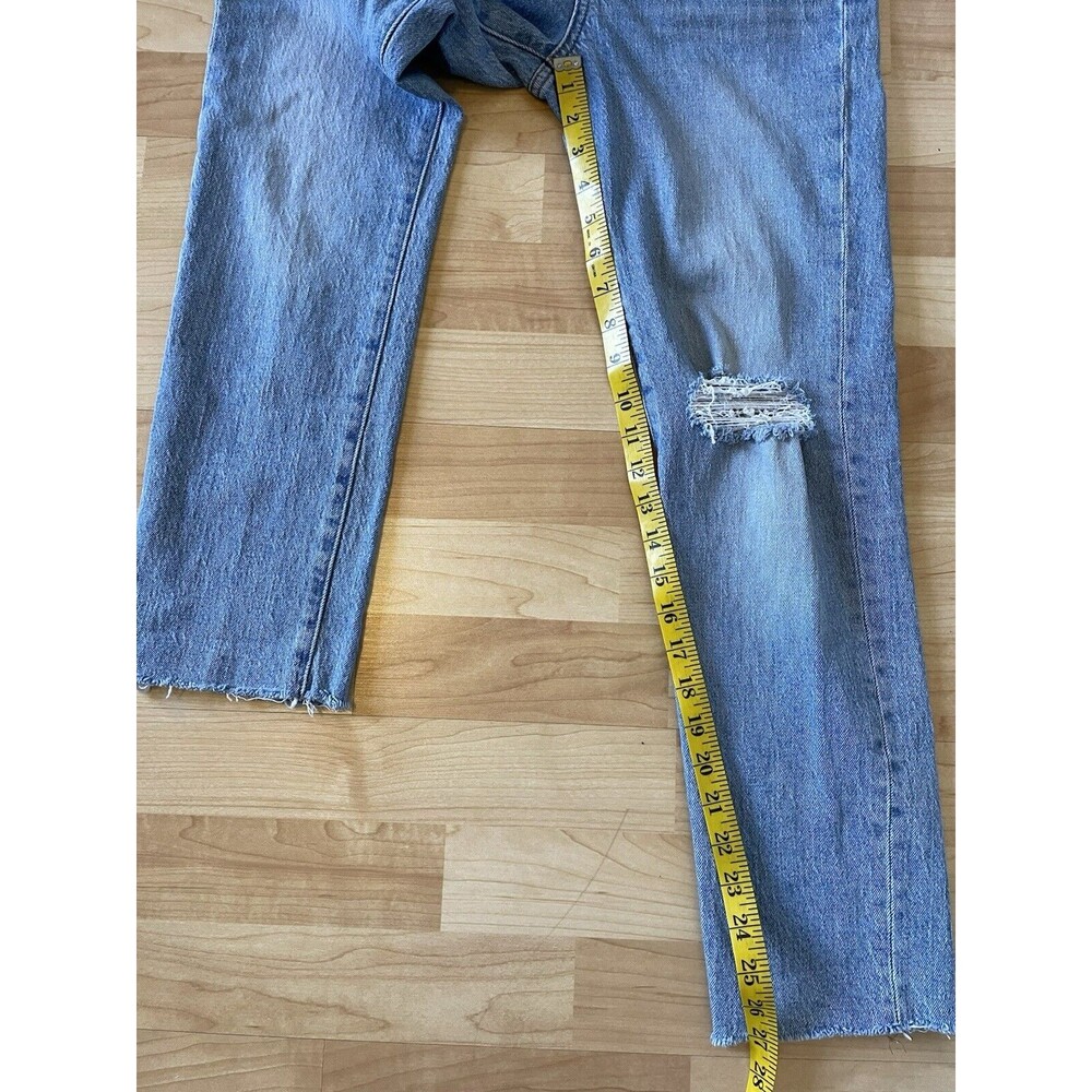 Madewell The Perfect Vintage Jean Ripped Knee Size 25 - Picture 10 of 12